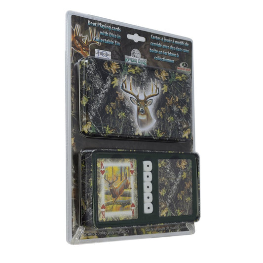 Mossy Oak Deer Playing Cards in Tine