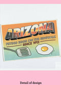 Arizona Frying Eggs on the Sidewalk Kitchen Towel