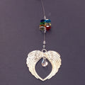 Crystal Angel Wings Suncatcher