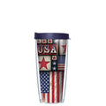 USA Tumbler w/ Navy Lid