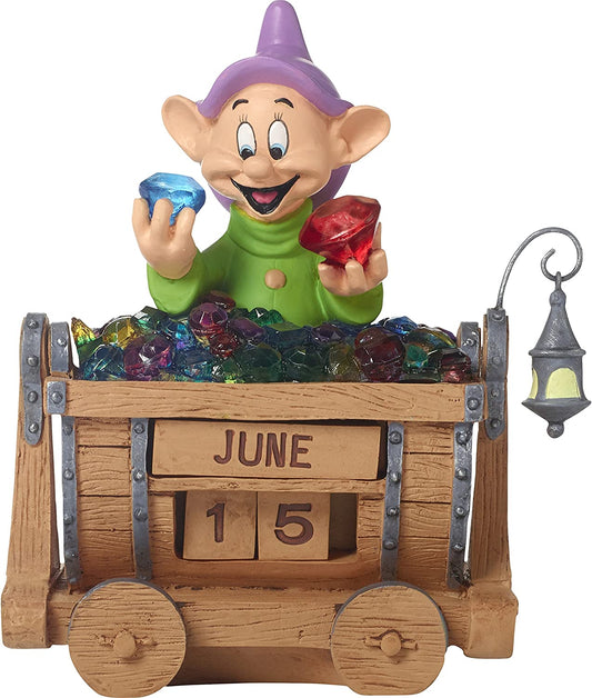 Dopey's Brilliance Disney Precious Moments Perpetual Calendar