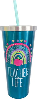 Teacher Stainless Cup with Straw