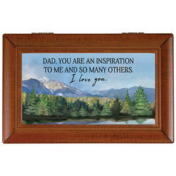 Dad, You Are an Inspiration Music Box