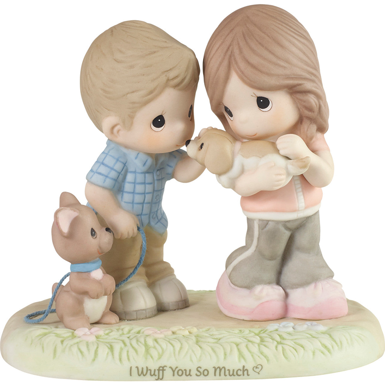 I Wuff You So Much Precious Moments Figurine