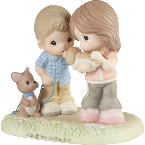 I Wuff You So Much Precious Moments Figurine