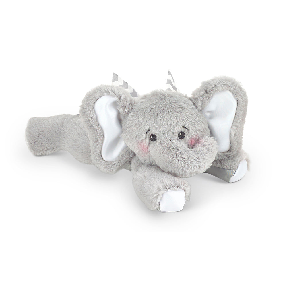 Baby Spout Gray Elephant Rattle