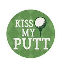 Carson Car Coaster "Kiss my Putt"