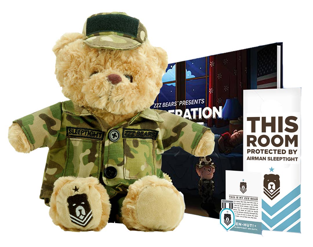 ZZZ Bears - Airman Sleeptight - Air Force