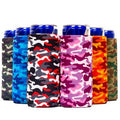 Wi-Wear - Camo Colors SLIM CAN Coozie/Cooler for Slim Cans (6 Pack)