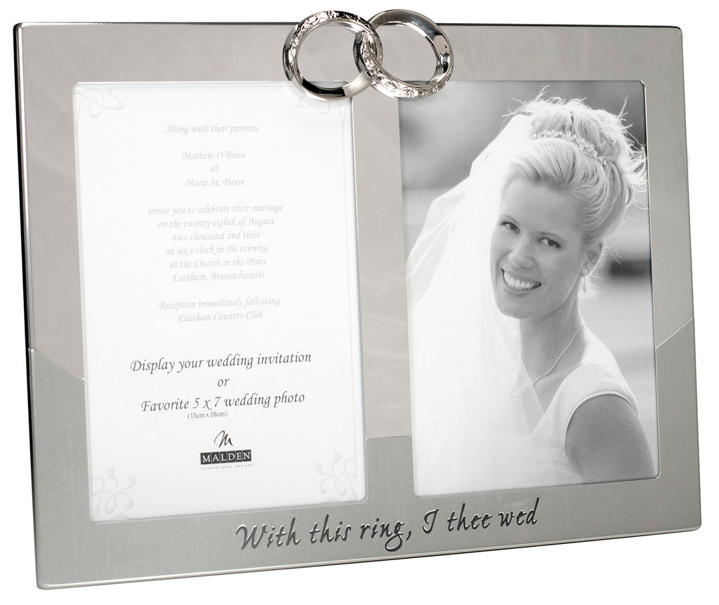 With This Ring I Thee Wed Frame