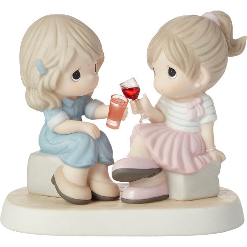 Precious Moments Here's To a Lifetime of Friendship Figurine