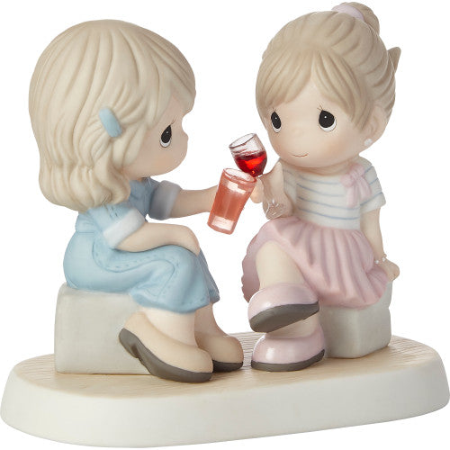 Precious Moments Here's To a Lifetime of Friendship Figurine