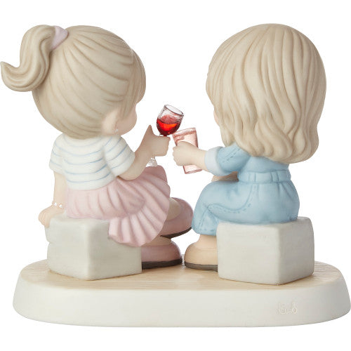 Precious Moments Here's To a Lifetime of Friendship Figurine