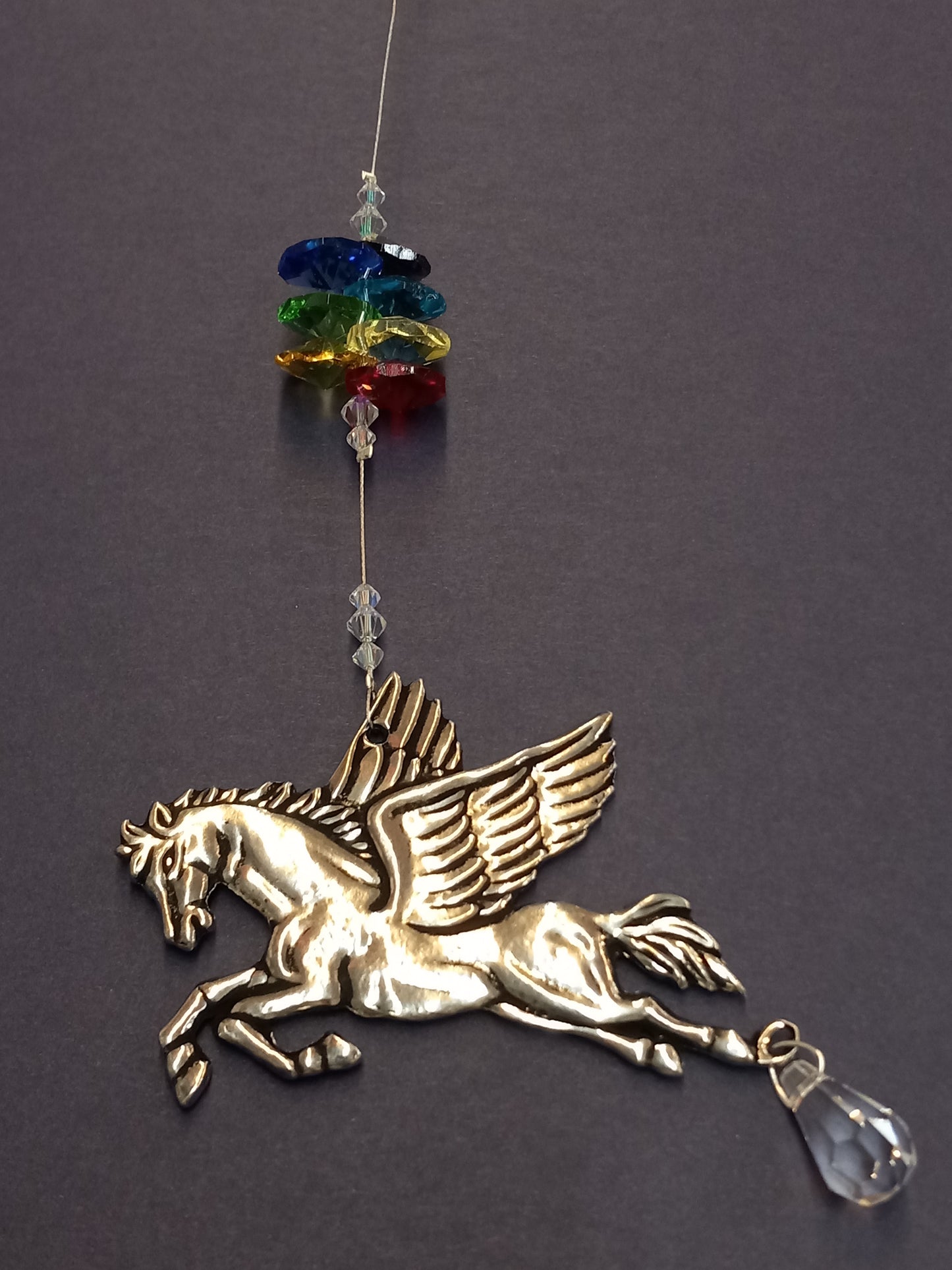 Crystal Pewter Pegasus