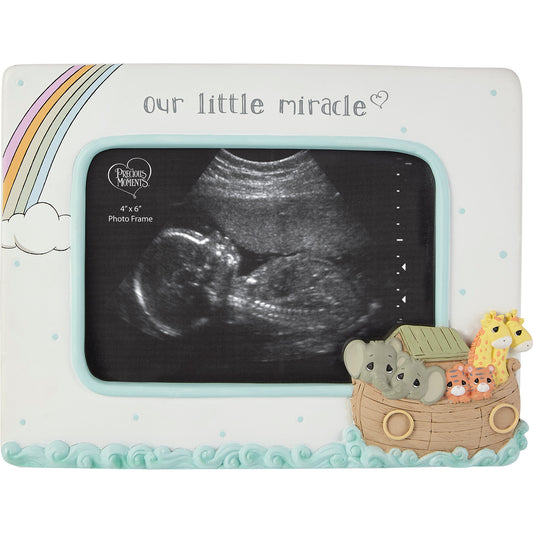 Our Little Miracle Sonogram Photo Frame