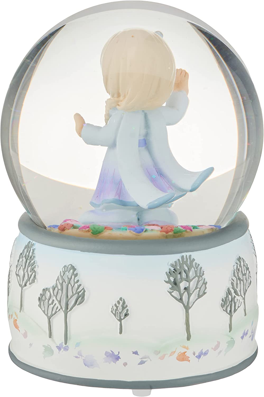 Believe in the Journey Precious Moments Disney Musical Snow/Waterglobe