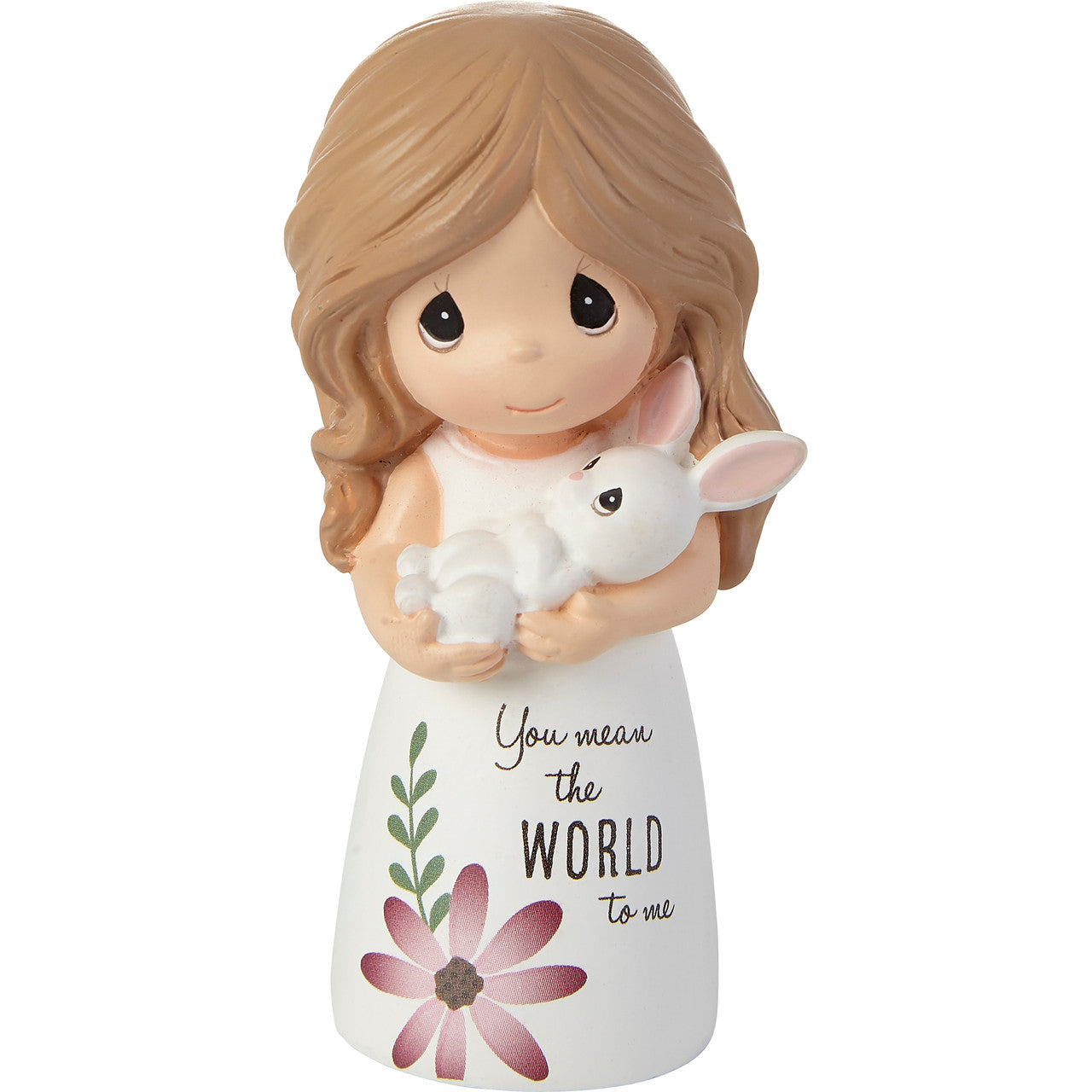 You Mean the World To Me Mini Precious Moments w/Bunny Figurine