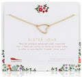 Sister Love Necklace with Card/Env