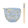 Harry Potter Hedwig Ceramic Ramen Bowl with Chopsticks