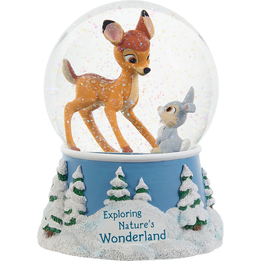 Good Friends Are Hard To Find Precious Moments Musical Snow/Water Globe