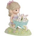 Wishing You Bunny Kisses and Springtime Wishes Precious Moments Figurine