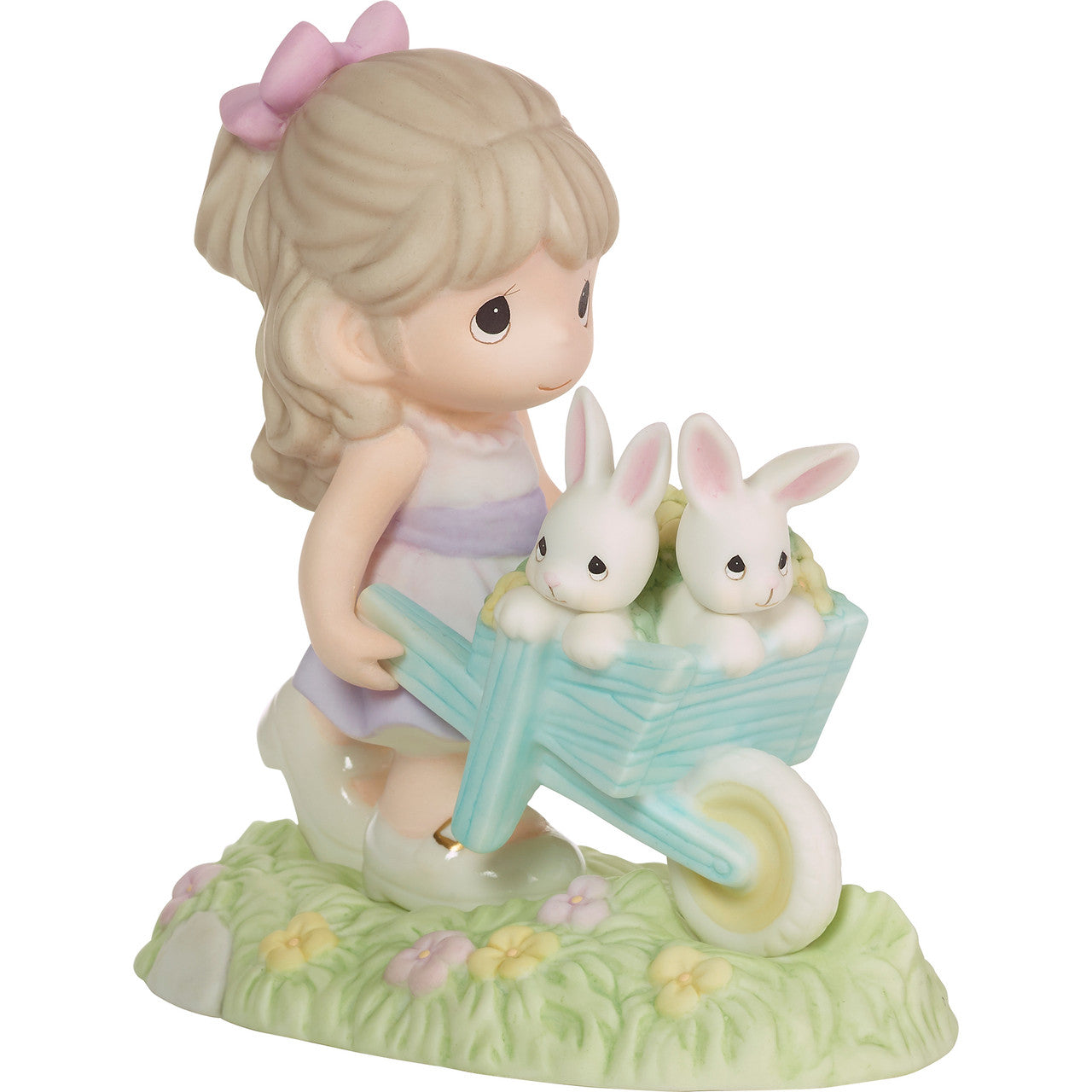 Wishing You Bunny Kisses and Springtime Wishes Precious Moments Figurine