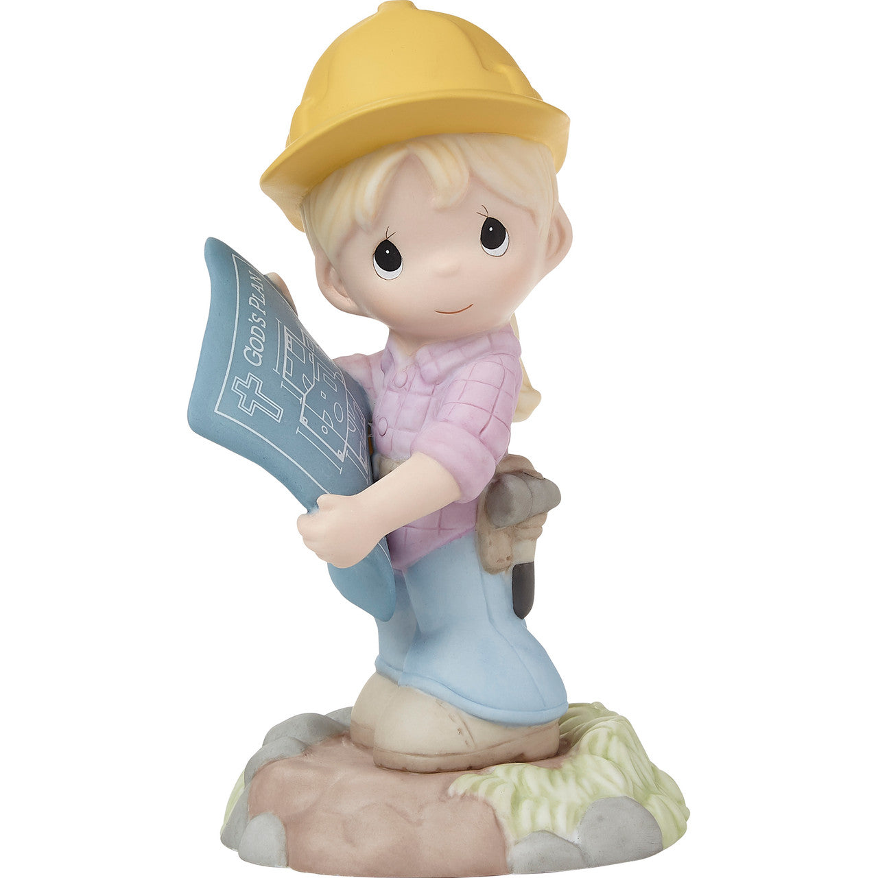 Trust In God's Plan Blonde Precious Moments Figurine