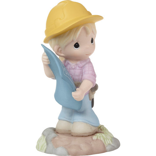 Trust In God's Plan Blonde Precious Moments Figurine