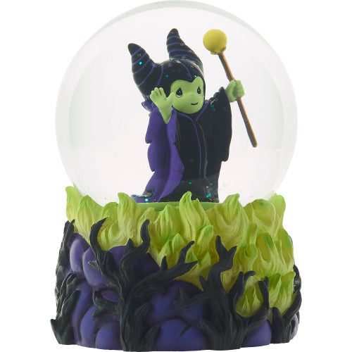 Maleficent Musical Snow Globe Disney Precious Moments