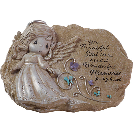 Your Beautiful Soul Leaves..Precious Moments Garden Stone
