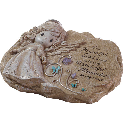 Your Beautiful Soul Leaves..Precious Moments Garden Stone