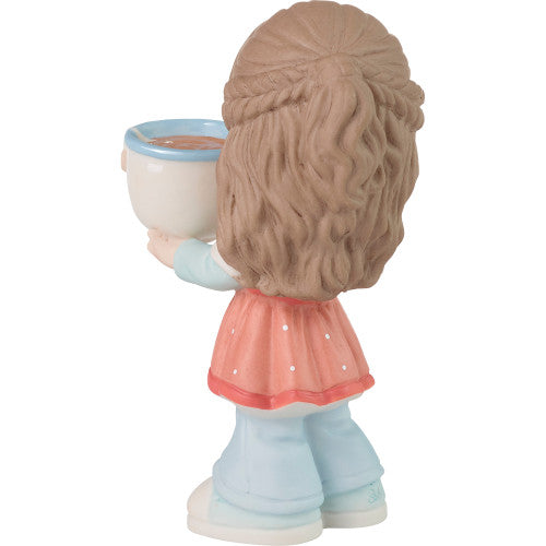 Mom, You're Amazing, Loving, Marvelous Brunette Girl Precious Moments Figurine