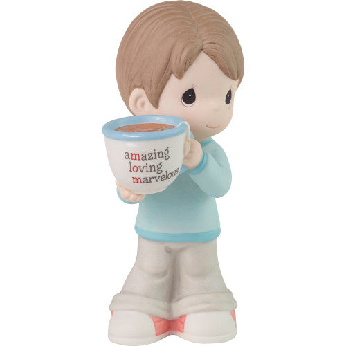 Mom, You're Amazing, Loving and Marvelous Boy Precious Moments Figurine