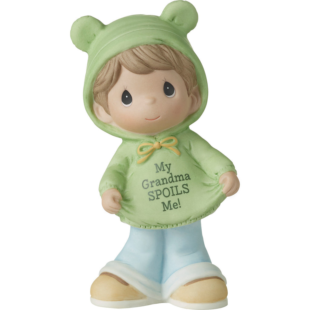 My Grandma Spoils Me Boy Precious Moments Figurine