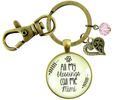 Mimi Keychain All My Blessings Sweet Mimi Grandma Womens