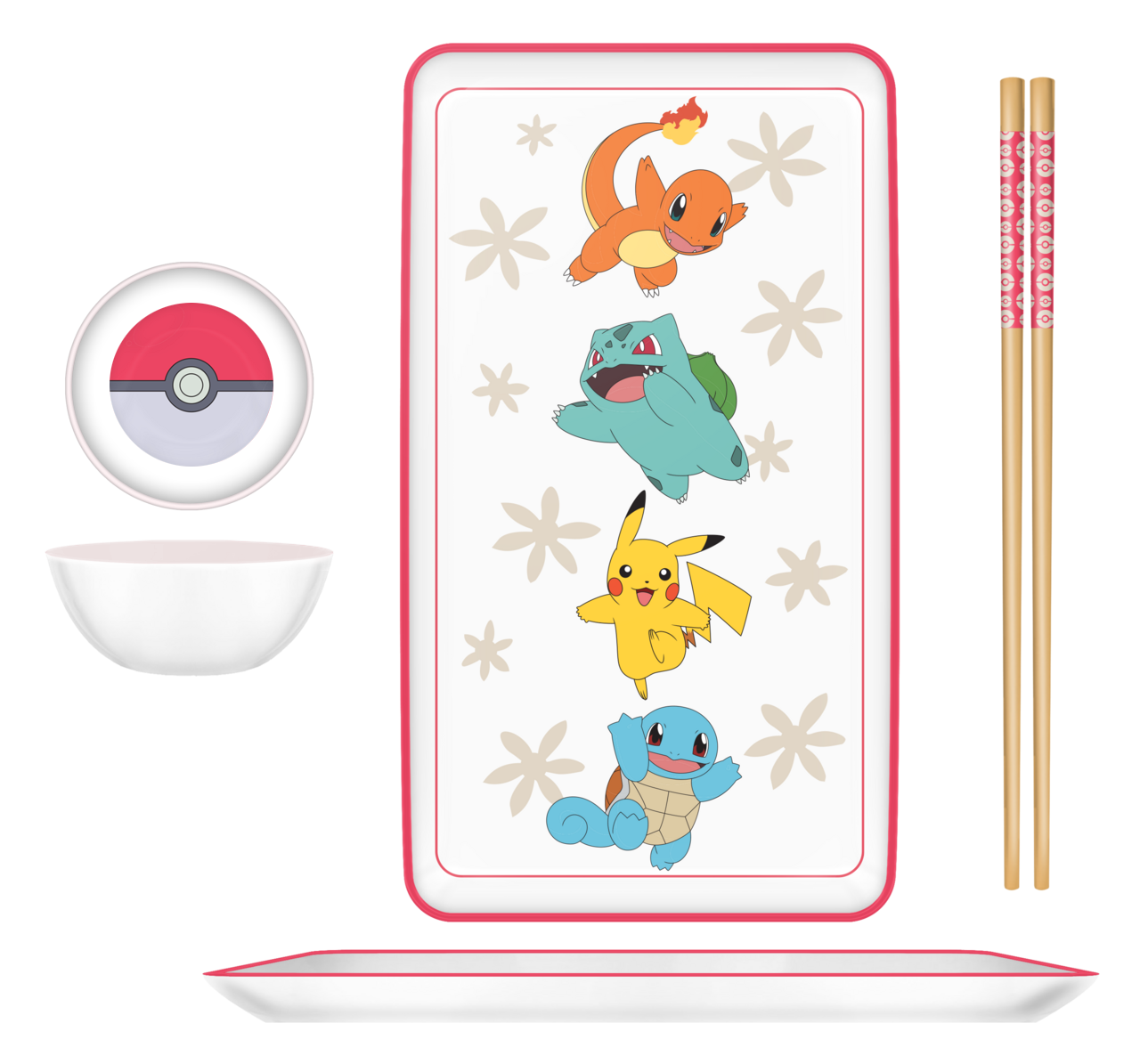 Pokemon Ceramic Sushi Set