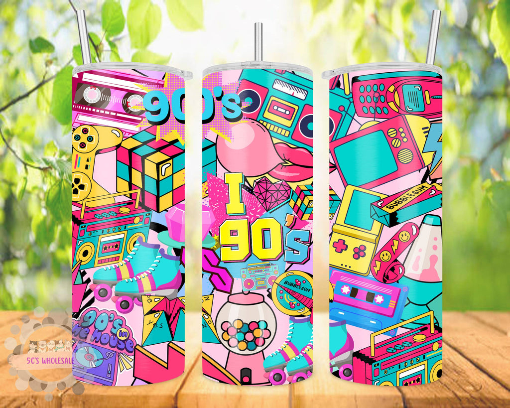 I ❤️ 90's Tumbler