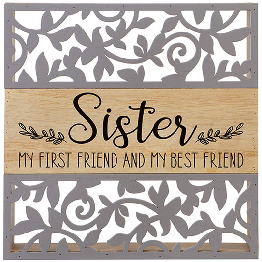 Sister Cutout Sitter