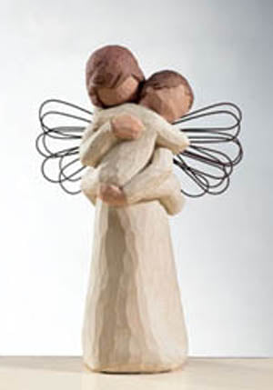 “Angel's Embrace” Willow Tree Figurine