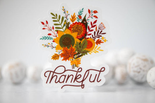 Thankful Sticker