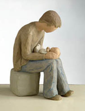 New Dad Figurine