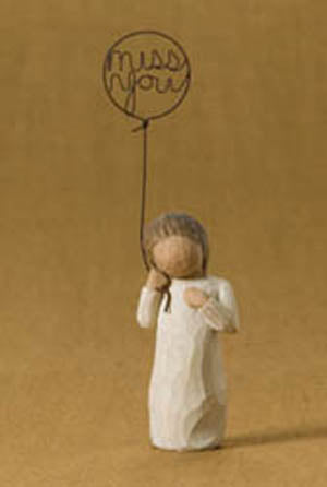 “Miss You” Willow Tree Figurine