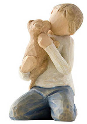 “Kindness Boy” Willow Tree Figurine