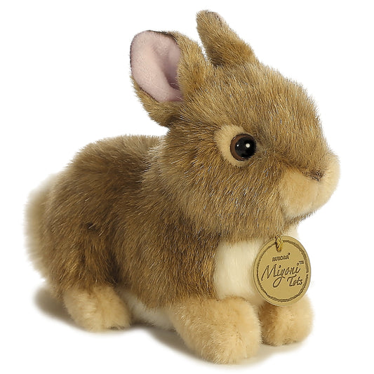 Baby Bunny Tan Miyoni Plush
