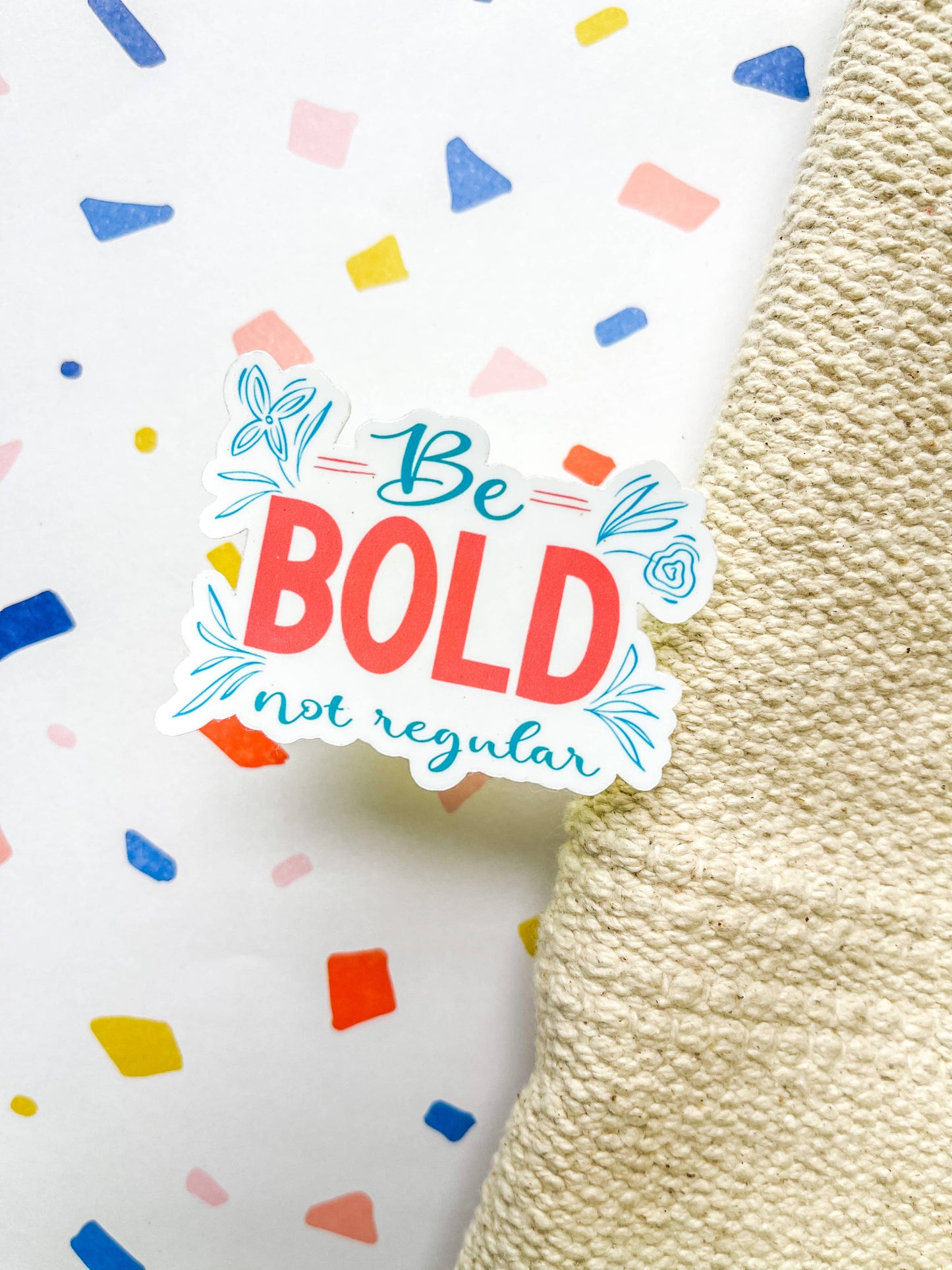 Salty Ocean Crew - Be Bold not regular Sticker