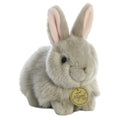 Angora Bunny Gray Miyoni Plush