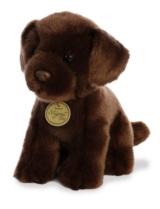 Chocolate Labrador Puppy Miyoni Plush