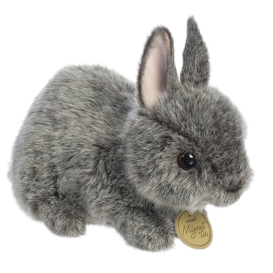 Netherland Dwarf Bunny Blue Grey Plush