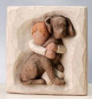 “Hug” Willow Tree Figurine