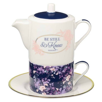 Be Still Tea for One Tea Set